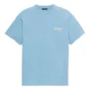 Balenciaga Herren-T-Shirt mit Political Campaign-Aufdruck, Rundhalsausschnitt, kurze Ärmel, blau 570803TBV425840