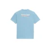 Balenciaga Herren-T-Shirt mit Political Campaign-Aufdruck, Rundhalsausschnitt, kurze Ärmel, blau 570803TBV425840