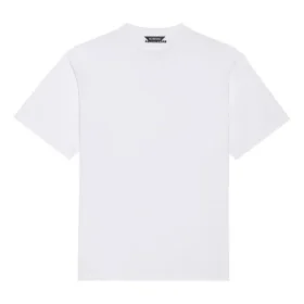 Balenciaga Herren-T-Shirt mit Smiley-Motiv, kurzärmelig, weiß 651795TKV769140
