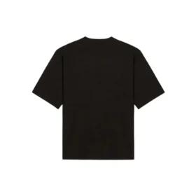 Balenciaga Herren-T-Shirt mit Symbolik, Rundhalsausschnitt und Alphabet-Print, kurzärmelig, schwarz 620969TIV501070