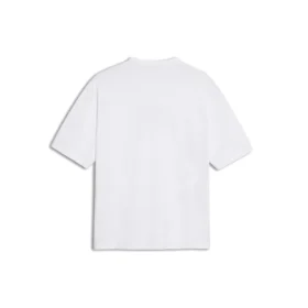 Balenciaga Herren-T-Shirt, weiß, mit BB-Logo, klassischer Logo-Aufdruck, Kurzarm 570803TEV489044