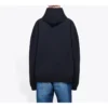 Balenciaga Herren „Uniform Plush Loose Classic“ Schwarz 620973TIV801000