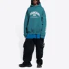 Balenciaga Hoodie, weite Passform „Indigo“ 674986TLVJ24480