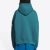 Balenciaga Hoodie, weite Passform „Indigo“ 674986TLVJ24480