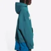 Balenciaga Hoodie, weite Passform „Indigo“ 674986TLVJ24480