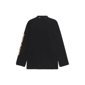 Balenciaga Langarm-T-Shirt „Schwarz“ 681046TLVJ11074
