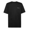 Balenciaga Logo-Strick-T-Shirt für Herren, kurzärmelig, schwarz 556150TYK281000