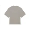 Balenciaga Mosaic Logo BB Alphabet Loose Hole Distress Kurzarm-T-Shirt für Herren, grau, 651795TKVF58174