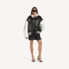 Balenciaga | NBA-Kollaborations-Varsity-Jacke in Schwarz/Weiß Balenciaga | NBA-Kollaborations-Varsity-Jacke in Schwarz/Weiß