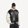 Balenciaga | NBA-Kollaborations-Varsity-Jacke in Schwarz/Weiß Balenciaga | NBA-Kollaborations-Varsity-Jacke in Schwarz/Weiß