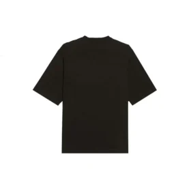 Balenciaga Retro Uniform für Herren, lockeres Design, kurzärmelig, schwarz 620969TIV791000
