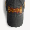 Balenciaga Sacra Cœur-Kappe für Damen in Schwarz Balenciaga Sacra Cœur-Kappe für Damen in Schwarz
