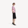 Balenciaga Sacra Cœur T-Shirt für Damen in mittlerer Passform in Altrosa