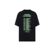 Balenciaga Speedhunters Band Herren-T-Shirt, kurzärmelig, schwarz 556133TCV381000