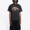 Balenciaga T-Shirt, mittlere Passform „Schwarz“ 612966TLVJ11074