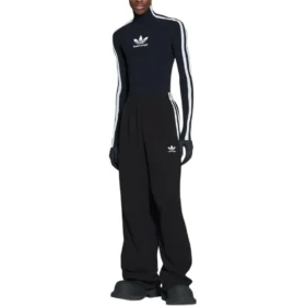 Balenciaga x adidas Baggy-Jogginghose „Black“ 723824TNVN28482