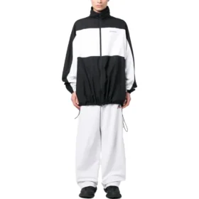 Balenciaga x adidas Baggy-Jogginghose „Weiß Schwarz Rot“ 723904TNVP99065 Balenciaga x adidas Baggy-Jogginghose „Weiß Schwarz Rot“ 723904TNVP99065