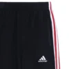 Balenciaga x adidas Baggy-Sweathose aus Fleece „Black White Red“ 723970TNVN56278