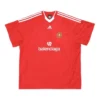 Balenciaga x adidas Fußball-T-Shirt Oversized „Rot“ 723663TNV136400
