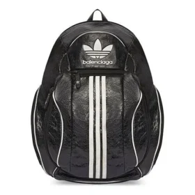 Balenciaga x adidas Großer Rucksack „Black White“ 721685210LZ1091