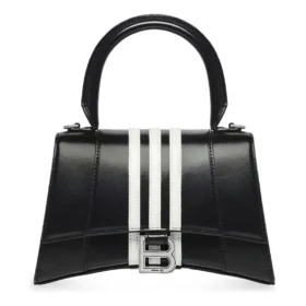Balenciaga x adidas Hourglass Kleine Handtasche „Black“ 593546210MA1091