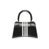 Balenciaga x adidas Hourglass Kleine Handtasche „Black“ 593546210MA1091