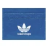 Balenciaga x adidas Kartenetui „Blue“ 721895210M64391