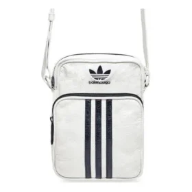 Balenciaga x adidas Kleine Umhängetasche „White Black“ 721850210M49160
