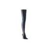 Balenciaga x adidas Knife Over-the-Knee-Stiefel „Black White“ 724074W2ES11090