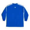 Balenciaga x adidas Langarm-T-Shirt Oversized „Blue“ 728789TNVA65531