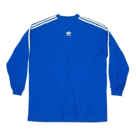 Balenciaga x adidas Langarm-T-Shirt Oversized „Blue“ 728789TNVA65531 Balenciaga x adidas Langarm-T-Shirt Oversized „Blue“ 728789TNVA65531