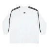Balenciaga x adidas Langarm-T-Shirt Oversized „White“ 728789TNVA61156