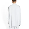Balenciaga x adidas Langarm-T-Shirt Oversized „White“ 728789TNVA61156