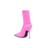 Balenciaga x adidas Originals Knife 110 mm Stiefeletten „Pink“ 724073W2ES15090