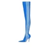 Balenciaga x adidas Originals Knife Over-the-Knee-Stiefeletten „Blue“ 724074W2ES14090