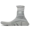 Balenciaga x adidas Originals Speed 1.0 Sneaker „Grey“ 717591WBDV11590