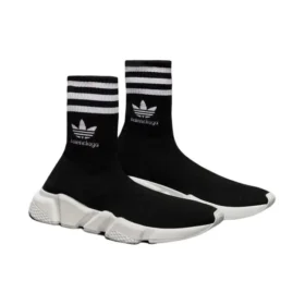 Balenciaga x adidas Originals Speed Sneakers „Black White“ 711189WBDV11090 Balenciaga x adidas Originals Speed Sneakers „Black White“ 711189WBDV11090