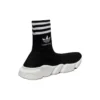 Balenciaga x adidas Originals Speed Sneakers „Black White“ 711189WBDV11090
