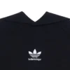 Balenciaga x adidas Oversize-Hoodie „Black“ 729322TNVN28482