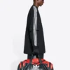 Balenciaga x adidas Oversize-T-Shirt „Black“ 723122TNVA68482