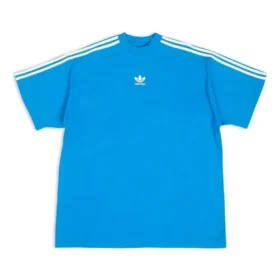 Balenciaga x adidas Oversize-T-Shirt „Blue“ 739101TNVA64026 Balenciaga x adidas Oversize-T-Shirt „Blue“ 739101TNVA64026