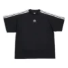 Balenciaga x adidas Oversize-T-Shirt „Schwarz“ 739101TNVA68482