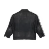 Balenciaga x adidas Oversized-Denim-Jacke „Black“ 724775TNW541129