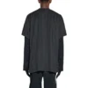 Balenciaga x adidas Oversized-Fußball-T-Shirt „Black“ 723663TNV131000