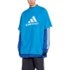 Balenciaga x adidas Oversized-T-Shirt „Blue“ 731769TNVP34024