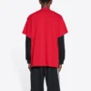 Balenciaga x adidas Oversized-T-Shirt „Red“ 712398TNVA66278