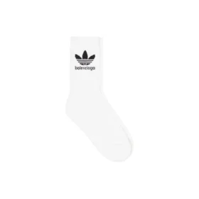 Balenciaga x adidas Socken „White Black“ 7121774C6B79060