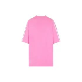 Balenciaga x adidas T-Shirt in mittlerer Passform „Neon Pink“ 723955TNVU45280 Balenciaga x adidas T-Shirt in mittlerer Passform „Neon Pink“ 723955TNVU45280