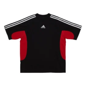 Balenciaga x adidas T-Shirt Medium Fit „Black Red“ 712401TNVA61003 Balenciaga x adidas T-Shirt Medium Fit „Black Red“ 712401TNVA61003