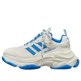 Balenciaga x adidas Triple S Sneaker „White Blue“ IF0167